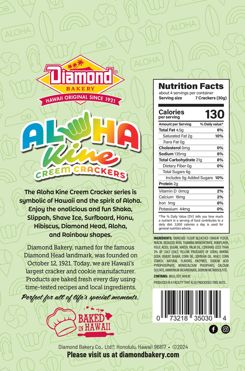 Diamond Bakery Aloha Kine Creem Crackers 4.5oz– Hawaii Food To You