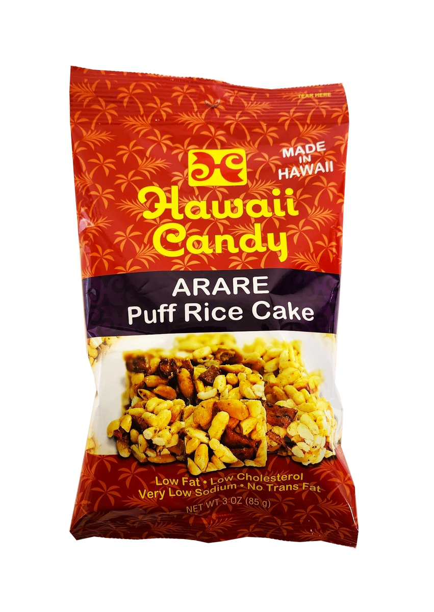 Hawaii Candy Arare Puff Rice Cake 3 oz– Hawaii Food To You