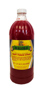 Malolo Fruit Punch Syrup 32 oz