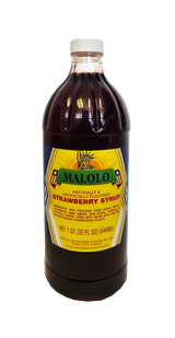 Malolo Syrup - Strawberry 32 oz