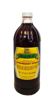 Malolo Strawberry Syrup 32 oz