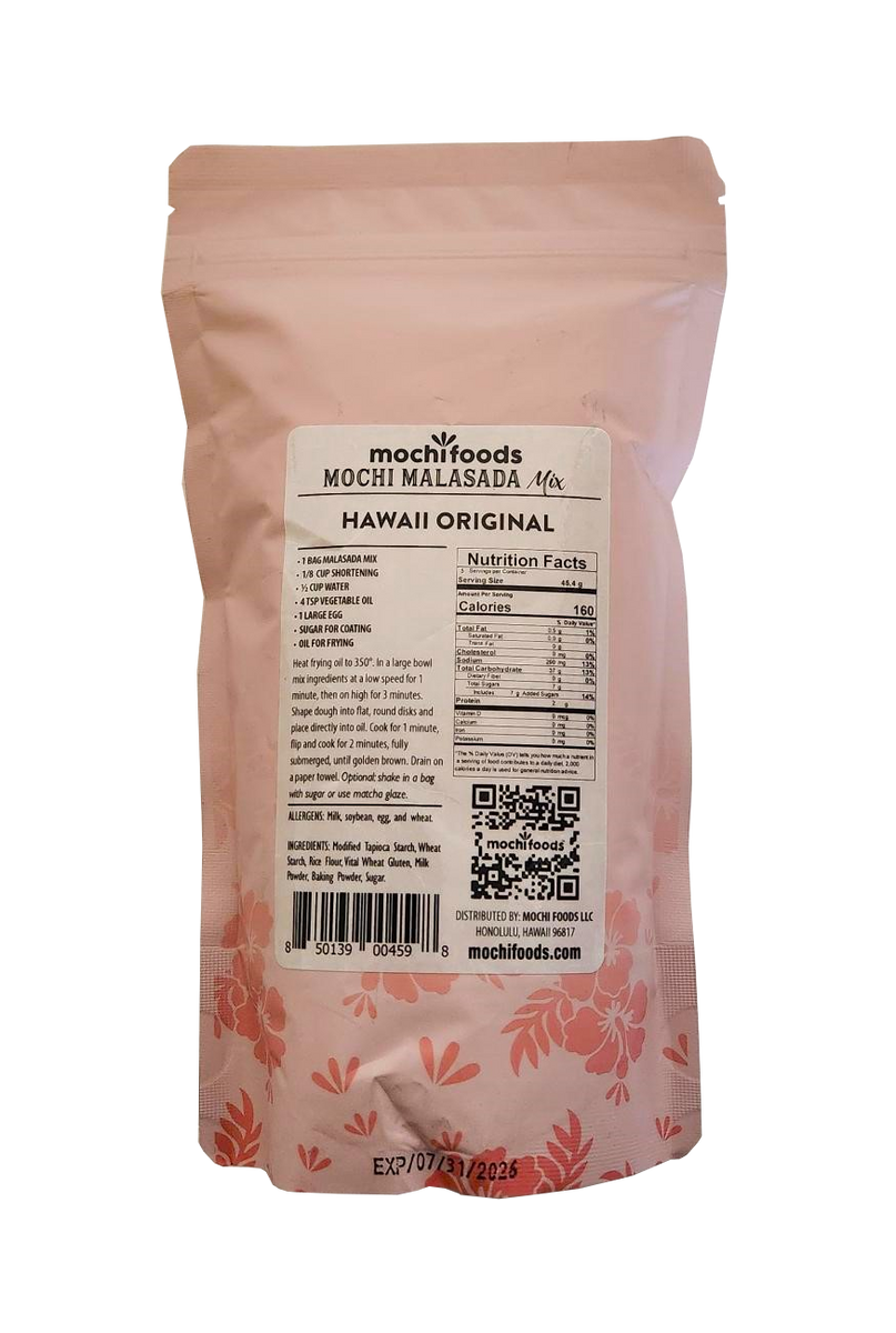 Mochi Foods Mochi Malasada Mix - Original 8 oz– Hawaii Food To You