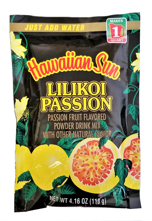 Hawaiian Sun Powdered Lilikoi Passion Drink Mix 4.16oz