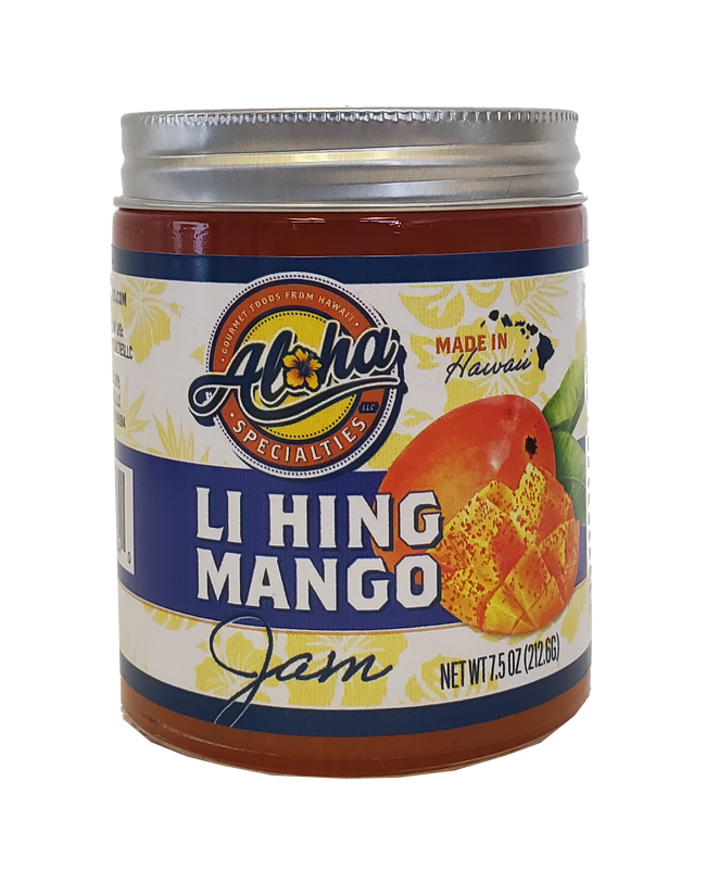 Aloha Specialties Li Hing Mango Jam 7.5oz.