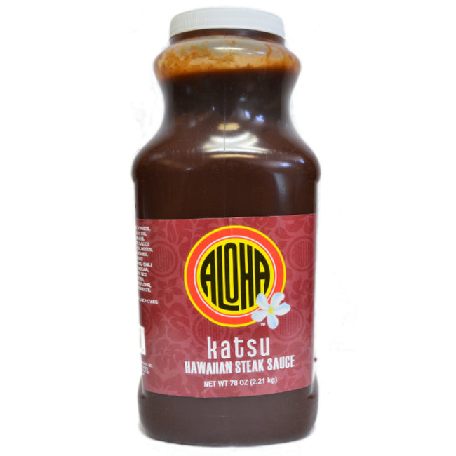 Aloha Katsu Hawaiian Steak Sauce 78 oz