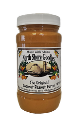 North Shore Goodies The Original Coconut Peanut Butter 8 oz