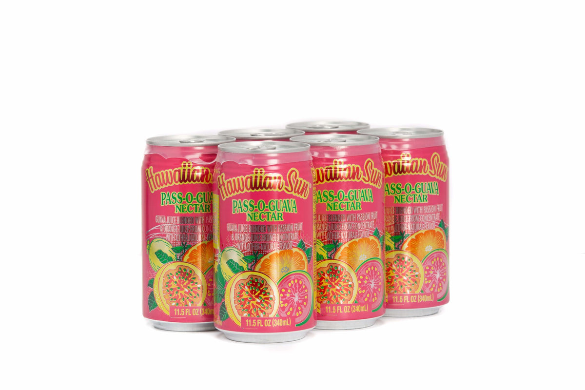 Hawaiian Sun Drink Pass-O-Guava (Pack of 6) **Limit of