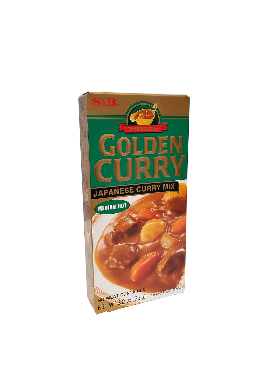 Golden curry sauce mix medium hot - S&B - 92 g