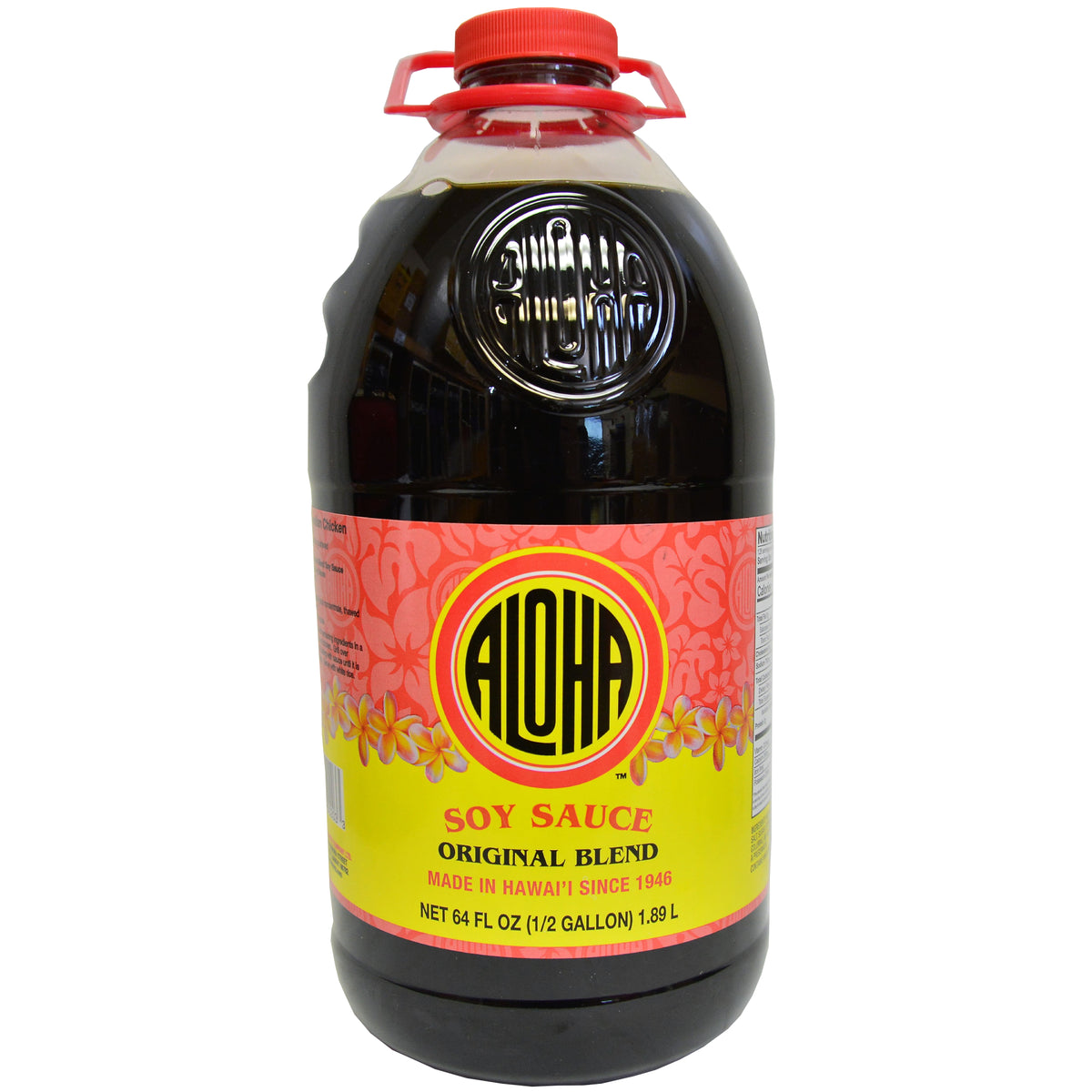 Aloha Soy Sauce Original Blend 64 oz Hawaii Food To You