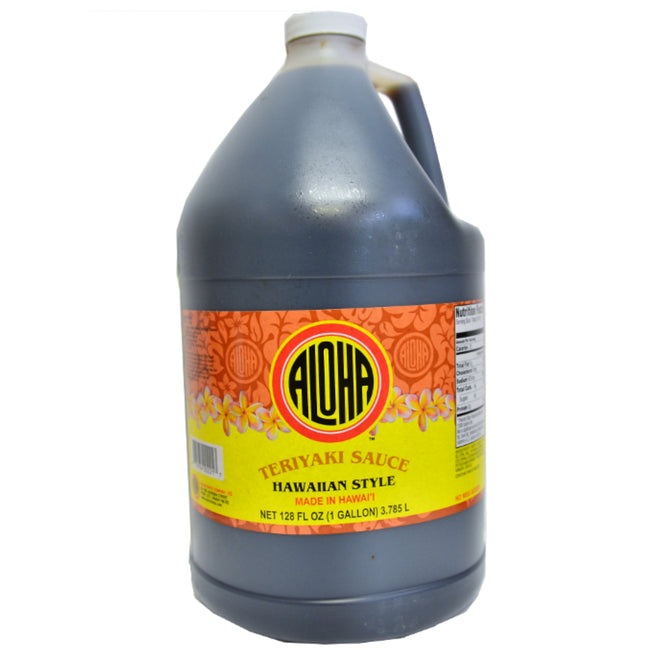 Aloha Hawaiian Style Teriyaki Sauce 128 oz (1 Gallon)