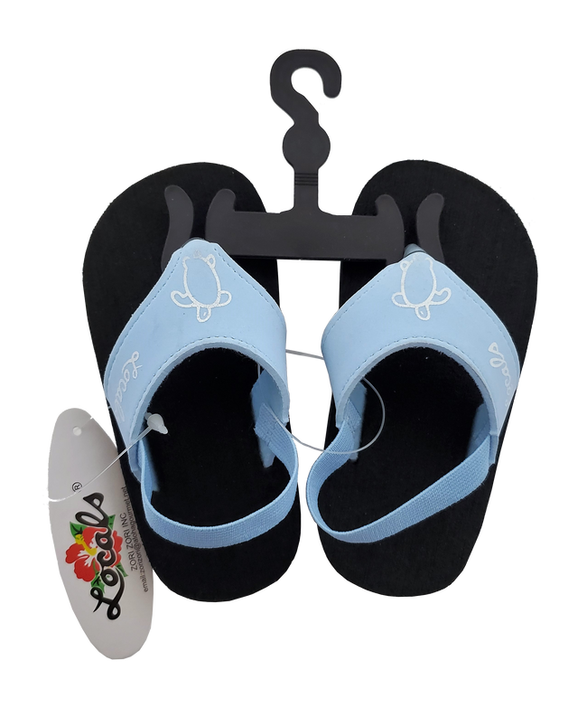 Zori Brand Baby Sandal Size 7 - Baby Blue