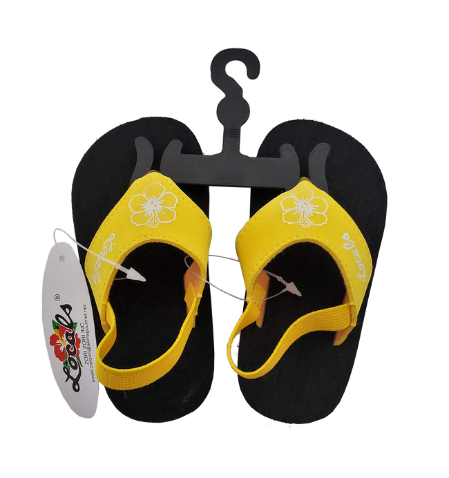 Zori Brand Baby Sandal Size 7 - Yellow