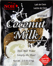 NOH Hawaiian Coconut Milk 2.5oz Powder