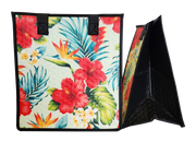 Tropical Paper Garden Hawaiian Hot/Cold Reusable Medium Bag - ABUNDANCE SAGE