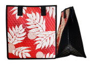 Tropical Paper Garden Hawaiian Hot/Cold Reusable Medium Bag - AHIKI RED MED