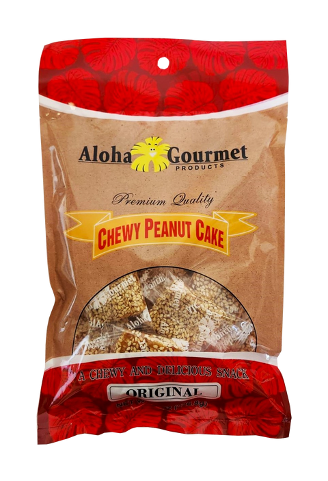 Aloha Gourmet Chewy Peanut Cake 8oz.