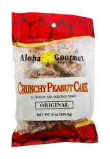 Aloha Gourmet Crunchy Peanut Cake 8oz.