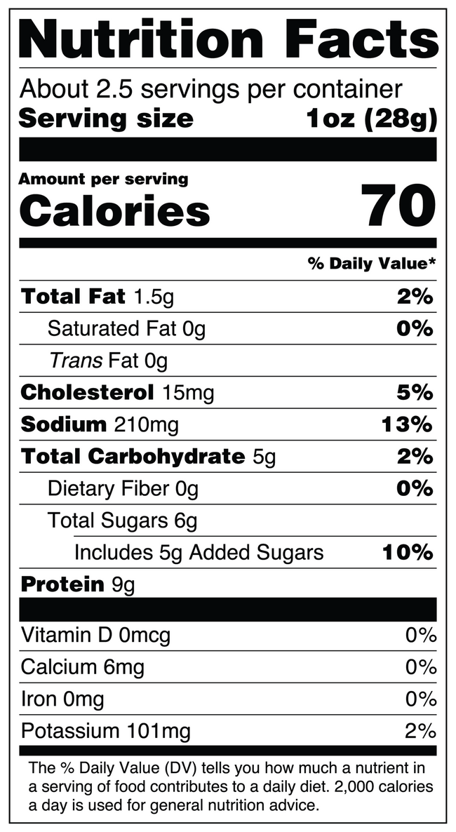 Aloha Shoyu Beef Jerky 2.5oz  - Original