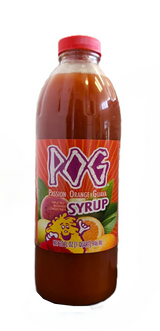 Aloha Shoyu POG (Passion, Orange, Guava) Concentrate Syrup 32oz. (1QT.)