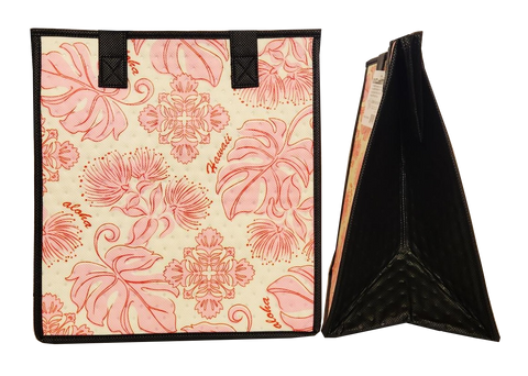 Tropical Paper Garden Hawaiian Hot/Cold Reusable Medium Bag - ARTISAN CREAM MED