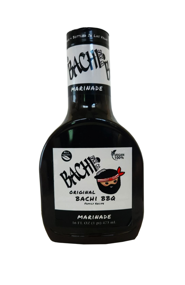 Bachi Spice Co. Original BBQ Sauce Marinade (Teriyaki Sauce) 16oz