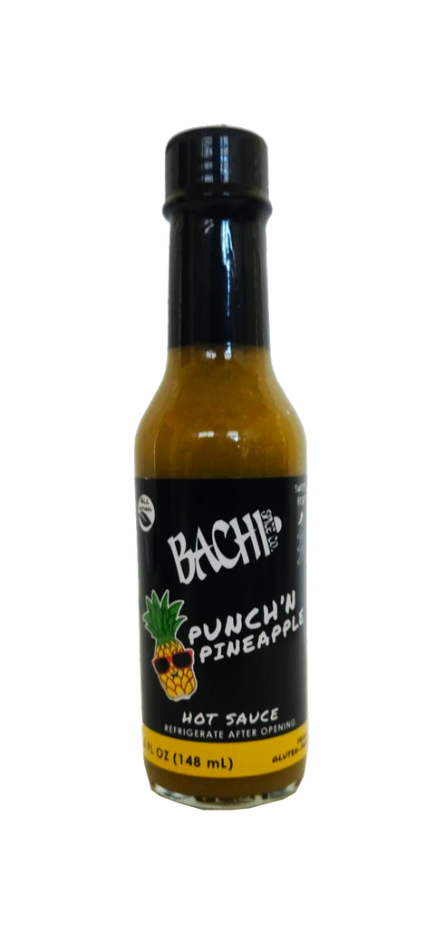 Bachi Spice Co. Punch'n Pineapple Hot Sauce 5oz