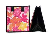 Tropical Paper Garden Hawaiian Hot/Cold Reusable Small Bag - BAJA PINK