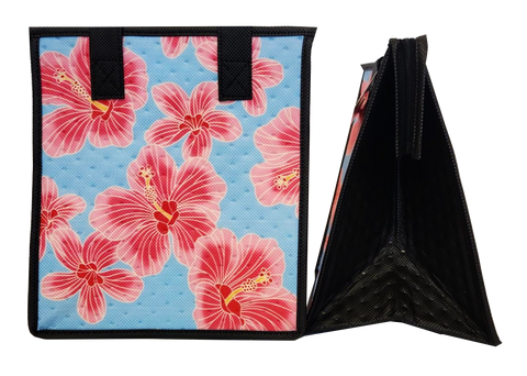 Tropical Paper Garden Hawaiian Hot/Cold Reusable Small Bag - BLOOMING PARADISE COTTON CANDY PET