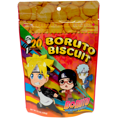 Boruto Biscuit 20th Anniversary 3.5oz.