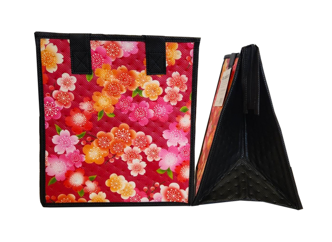 Tropical Paper Garden Hawaiian Hot/Cold Reusable Small Bag - BOSHI PLUM PET