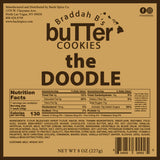 Braddah B's Butter Cookies - The Doodle 8oz.