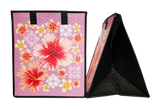 Tropical Paper Garden Hawaiian Hot/Cold Insulated Large Bag - BRANDY PLUM LRG