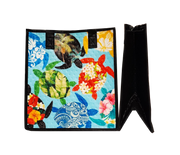 Tropical Paper Garden Hawaiian Hot/Cold Reusable Medium Bag - CAMPAIGN MED SKY