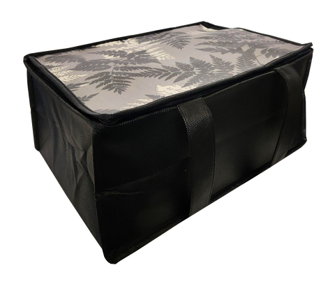 Tropical Paper Garden Hot/Cold Reusable Large Casserole Bag - FOLIFLAUGE GREY
