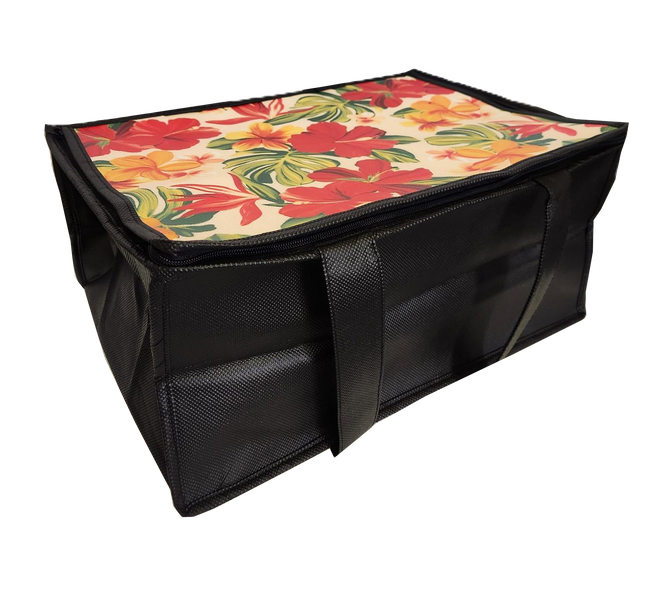 Tropical Paper Garden Hot/Cold Reusable Large Casserole Bag - PUA NOVA CREAM