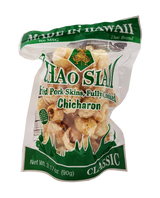 Chao Siam Fried Pork Skins Chicharon Classic 3.17oz.