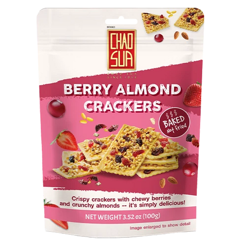 Chao Sua Berry Almond Cracker 3.52oz.