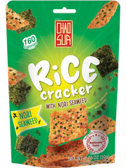 Chao Sua Rice Cracker with Shrimp Floss - Nori Seaweed 1.76oz.