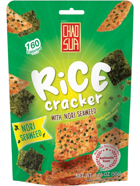 Chao Sua Rice Cracker with Shrimp Floss - Nori Seaweed 1.76oz.