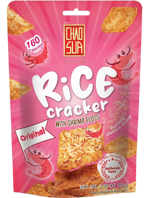 Chao Sua Rice Cracker with Shrimp Floss - Original 1.76oz.