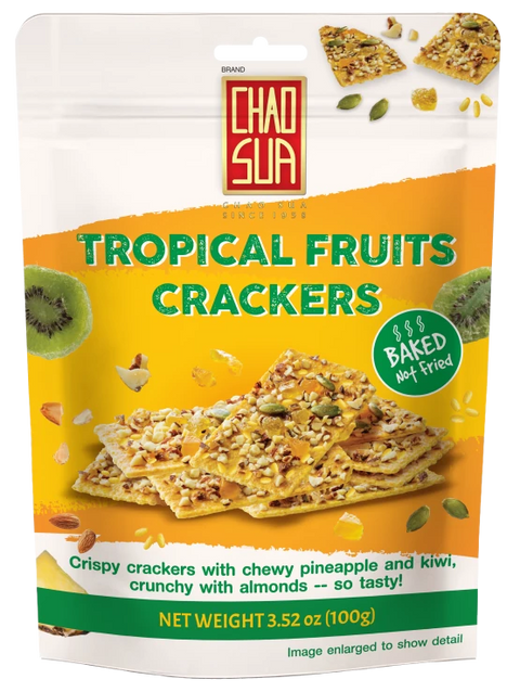 Chao Sua Tropical Fruits Cracker 3.52oz.
