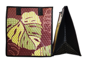Tropical Paper Garden Hawaiian Hot/Cold Reusable Medium Bag - CHEEHOO BROWN