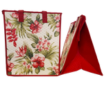 Tropical Paper Garden Hawaiian Hot/Cold Insulated Large Bag - CROSSWIND CREAM LRG