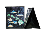 Tropical Paper Garden Hawaiian Hot/Cold Insulated Large Bag - DEEP DIVE BLACK