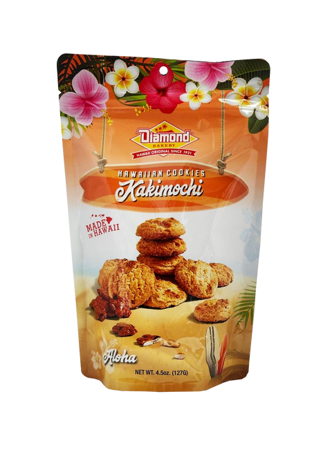 Diamond Bakery Hawaiian Cookies Kakimochi 4.5 oz