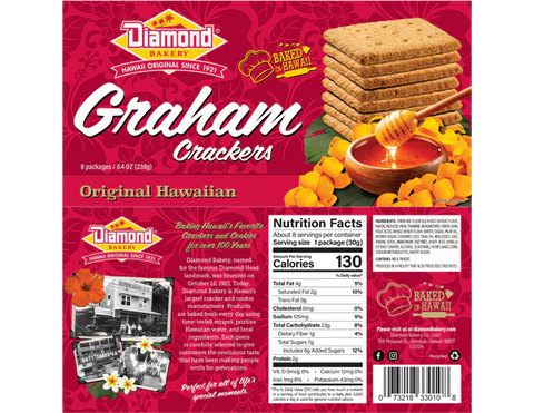 Diamond Bakery Original Hawaiian Graham Crackers 8.4 oz
