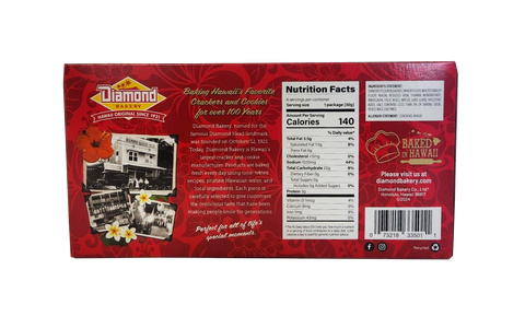 Diamond Bakery Hawaiian Soda Crackers - Lightly Salted Tops 8.5oz