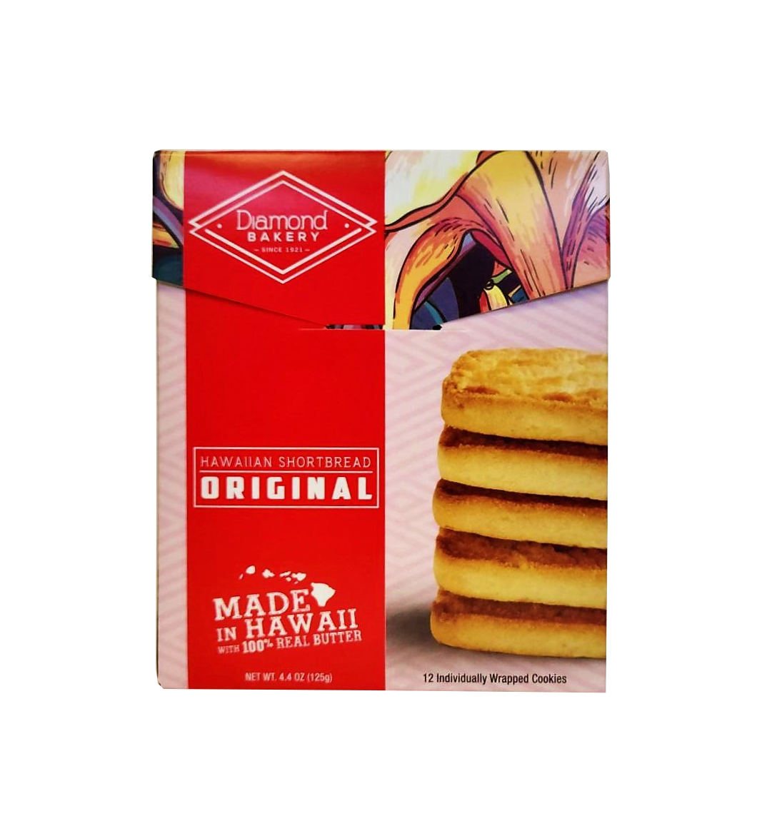 Diamond Bakery Hawaiian Shortbread Cookies 4.4 oz. Original Hawaii