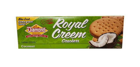 Diamond Bakery Royal Creem Cracker Original Small 8oz - Coconut