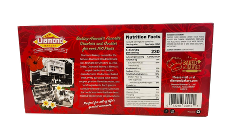 Diamond Bakery Hawaiian Soda Crackers - Low Sodium/No Cholesterol 13oz
